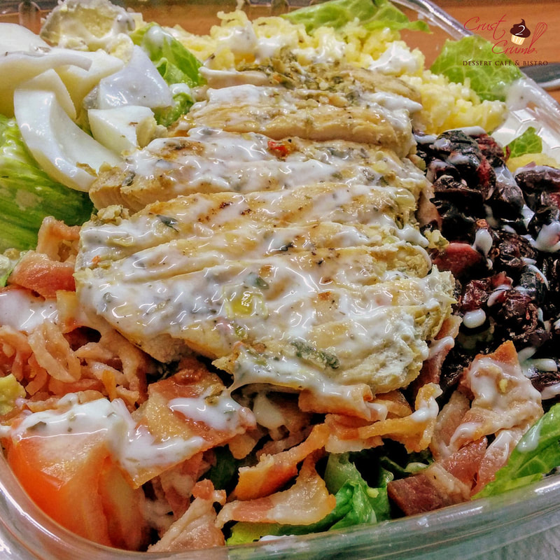 Salad at Crust2Crumb, Trinidad